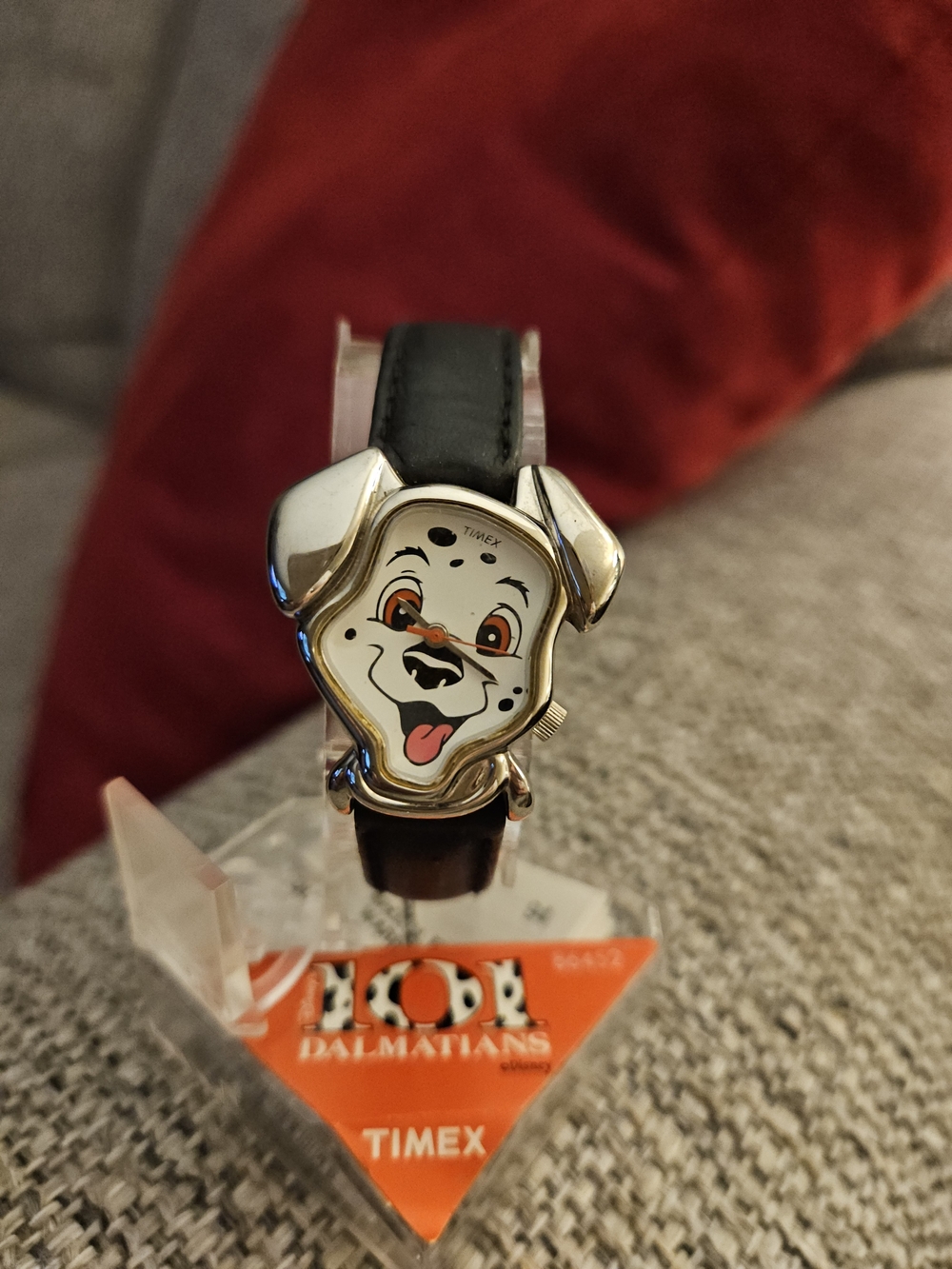 Timex Disney 101 Dalmatians Character Watch - Black & Silvertone